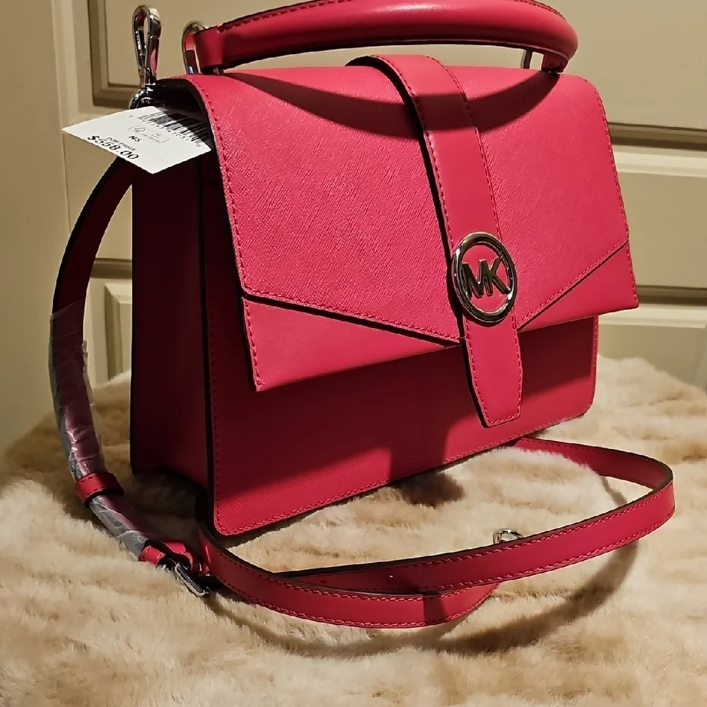 Michael Kors Fuchsia Crossbody Bag